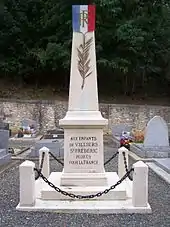 Le monument aux morts.