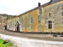 Façade de l'abbaye.