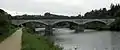 Pont de marbre (de) sur la Lahn à Villmar