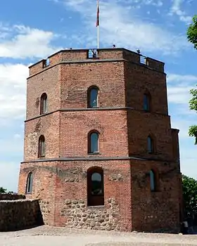 Le château haut de Vilnius