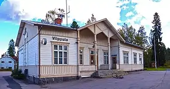 Gare ferroviaire de Vilppula.