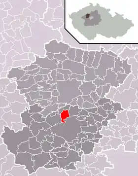 Localisation de Vinařice