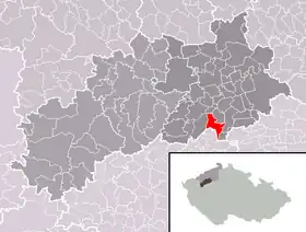 Localisation de Vinařice