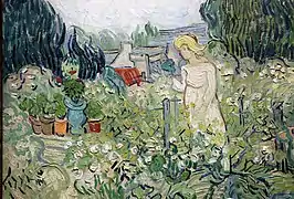 Mademoiselle Gachet au jardin, Vincent van Gogh (1890)