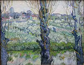Van Gogh : Vue d'Arles (avril 1889).