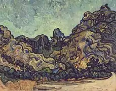 Vincent van Gogh, Les Alpilles (1889), collection J. K. Thannhauser.