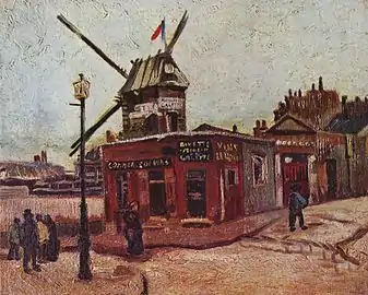 Le Moulin de la Galette, Vincent van Gogh (1886)