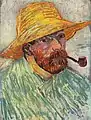 Vincent van Gogh, autoportrait.