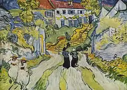 Vincent van Gogh, L'Escalier d'Auvers (1890)