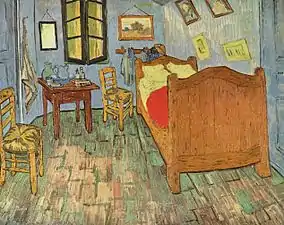 Vincent van Gogh,La Chambre à coucher (1889)