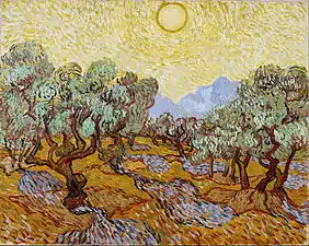 Vincent van Gogh, Les Oliviers (1889)