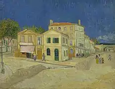 La Maison jaune par Vincent van Gogh.