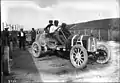 Lancia sur la Fiat 50hp, à la Targa Florio 1908.