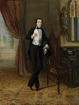 Portrait du jeune duc N.B. Yusupov, Musée de l'Ermitage, St. Pétersbourg