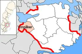 Localisation de Vingåker