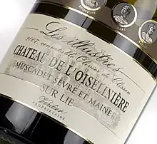 Muscadet Oiseliniere cuvée les Illustres