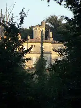 Aperçu du château de Virelade (sept. 2012)