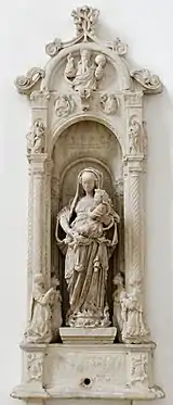 Domenico Gagini, Tabernacle avec la Vierge à l'Enfant, Musée civique de Castel Nuovo (Naples).