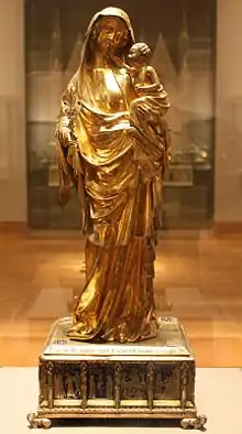 La Vierge à l'Enfant, dite la Vierge de Jeanne d'Évreux.