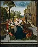 Vierge à l’enfant avec les anges (1518)