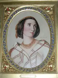 Virginie Vincent de Saint-Bonnet, son épouse.