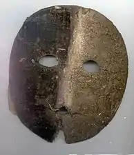 Un Un visard retrouvé à l'intérieur du mur d'un bâtiment du XVIe siècle à Daventry, en Angleterre.