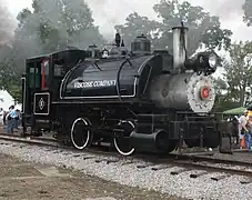 Une « saddle tank » américaine.