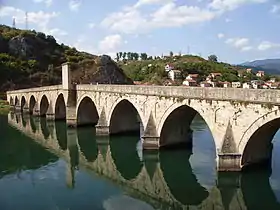 Le pont Mehmed Pacha Sokolović de Višegrad.