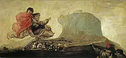 Vision fantastique ou Asmodée (Goya).