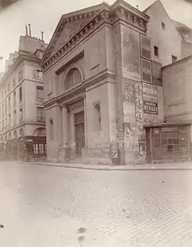 La chapelle vers 1900 par Eugène Atget.