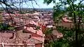 Vue sur la ville basse.