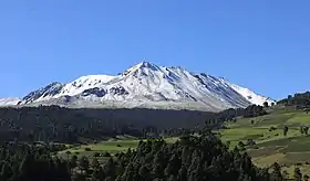 Vue du Nevado de Toluca.