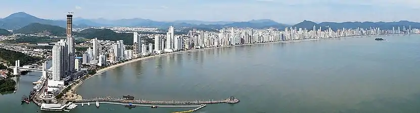 Balneário Camboriú, le "Dubai brésilien".