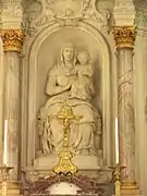 Chapelle du Saint-Sacrement ; Vierge à l'enfant.