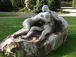 Statue d'Adam et Ève (Alphonse Camille Terroir).