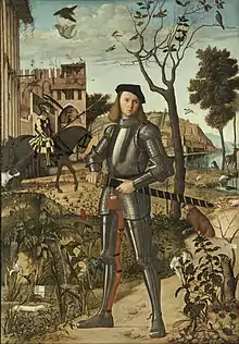 Vittore Carpaccio, Portrait d'un chevalier (1510)