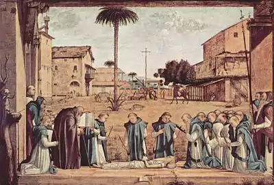 Les Funérailles de saint Jérôme,