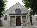 Église Sainte-Clotilde, façade d'entrée.