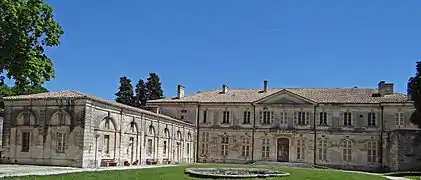 L'actuelle mairie de Viviers, ancien palais épiscopal construit par Jean-Baptiste Franque