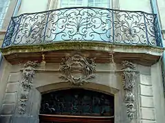 Hôtel de Beaulieu : balcon