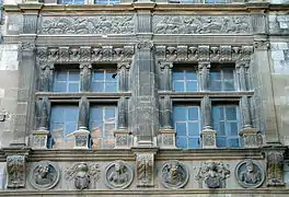 Maison des Chevaliers - Chapiteaux de l'ordre ionique