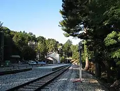 Vue générale de la gare depuis le Nord