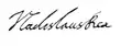Signature de Ladislas IV