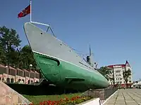 Le sous-marin exposé à Vladivostok