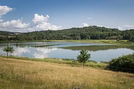 Réservoir de Klabava.