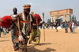 Cérémonie Vodou au Bénin.