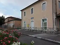 Ancien buffet de la gare.