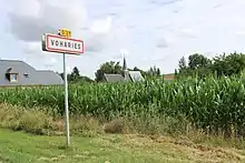 Entrée du village