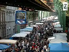 Le marché aux puces.