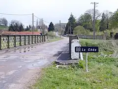 la voie romaine sur la Chée à Maison du Val